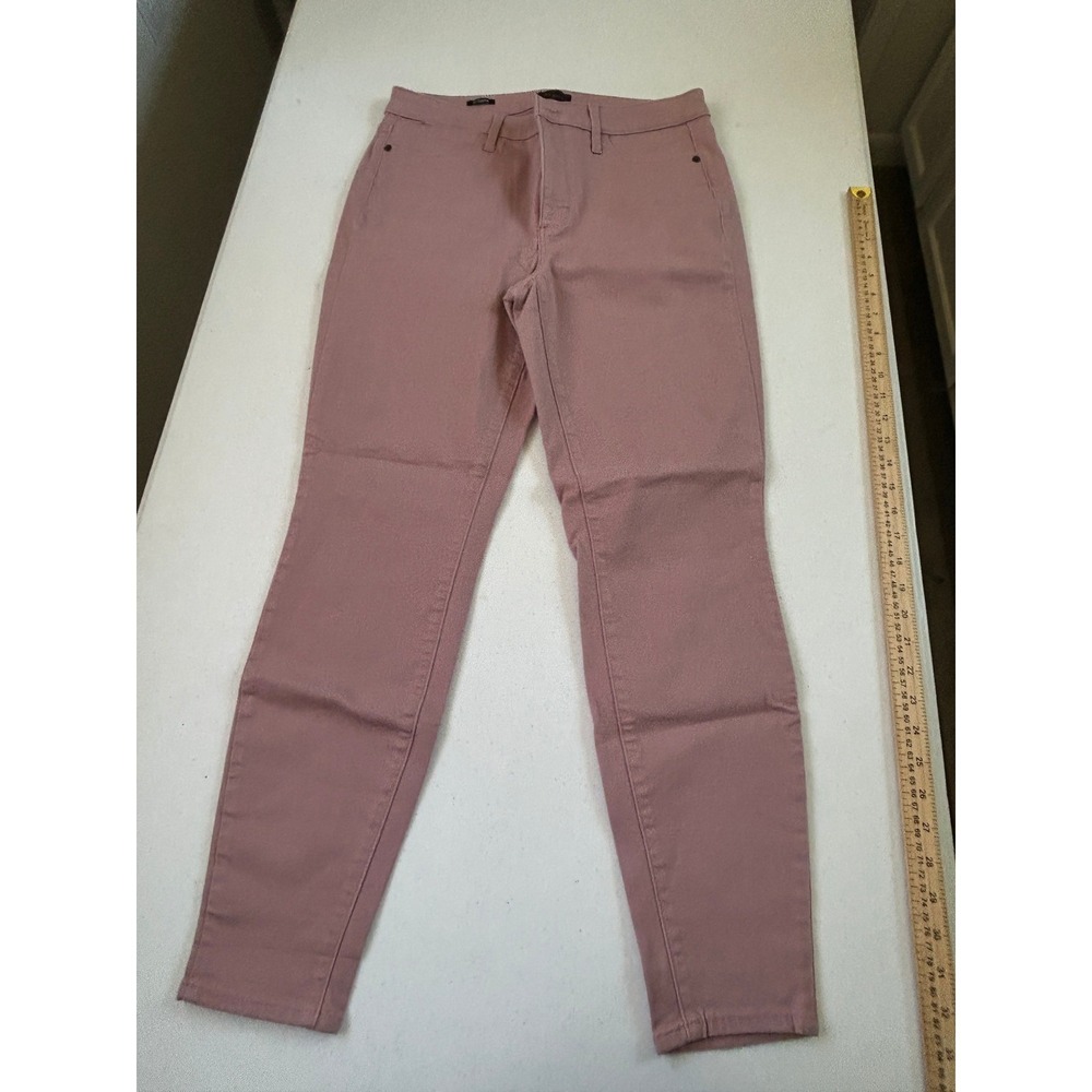 Talbots Womens 8 Jegging Pink High Rise Skinny Leg Casual Pants